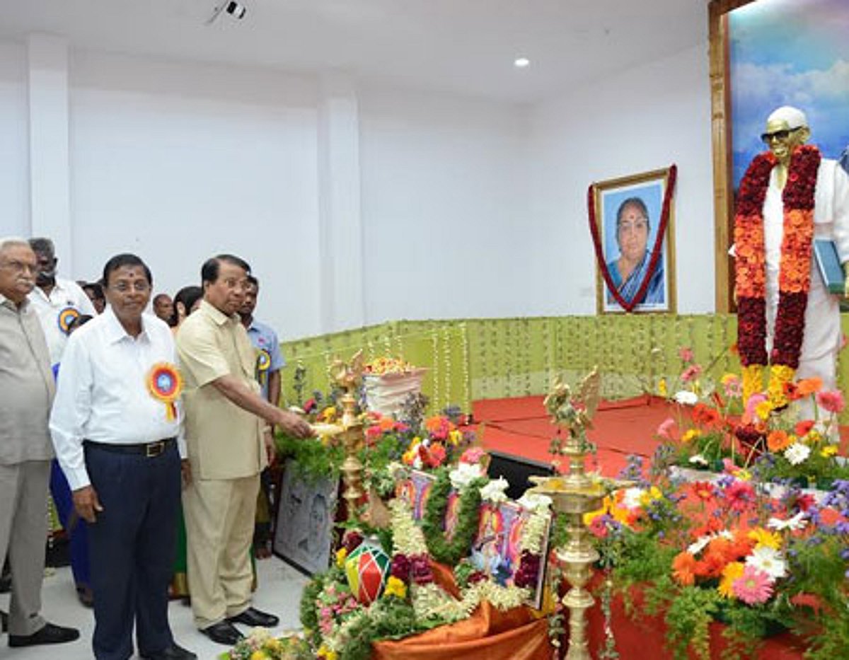 கலசலிங்கம் மணிமண்டம் திறப்பு விழா: ஏராளமானோர் பங்கேற்பு