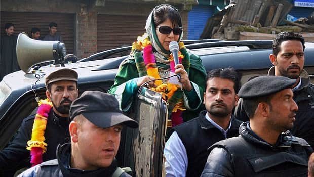 மக்கள் ஜனநாயகக் கட்சியின் சட்டமன்றத் தலைவராக மெஹபூபா முஃப்தி தேர்வு