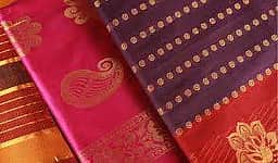 விசைத்தறியில் பட்டு நெசவு: பட்டுச் சேலை பறிமுதல்