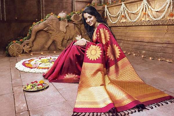 காஞ்சிவரம் பட்டுப் புடவைகள்!