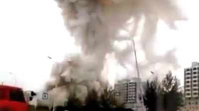 சீனாவில் கட்டுமான பொருட்கள் உற்பத்தி நிறுவனத்தில் வெடி விபத்து: 7 பேர் பலி, 94 பேர் காயம்!