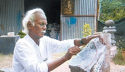 பேச வைக்கும் கலைஞன் நவீன சிற்பி தட்சிணாமூர்த்தி!