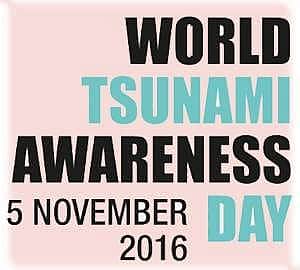 நவம்பர் 5 - உலக சுனாமி விழிப்புணர்வு தினம்
