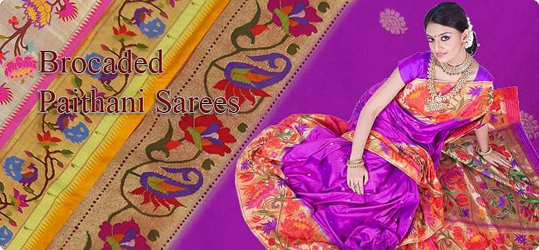 மகாராஷ்டிரத்து பைத்தானி கைத்தறிப் பட்டுப்புடவைகள்!