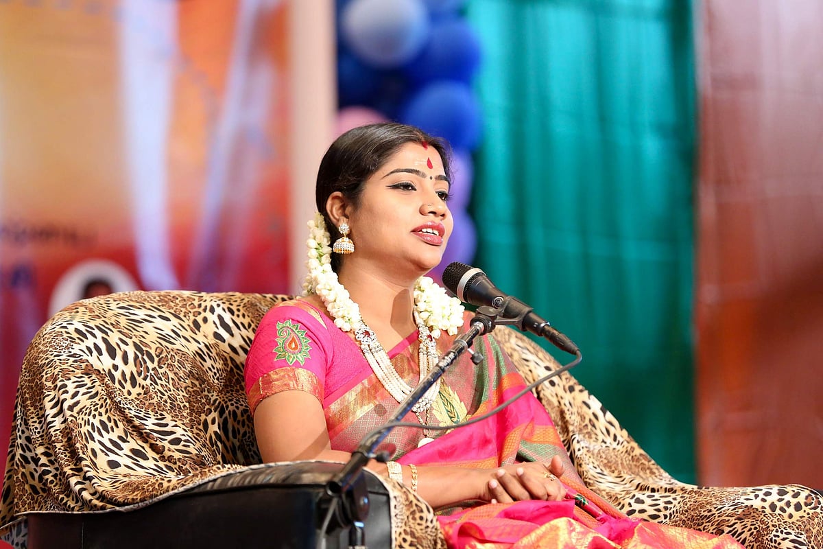 ஆன்மீகச் சொற்பொழிவுகளில் கலக்கும் கிருபானந்த வாரியரின் மாணவி தேச மங்கையற்கரசி!