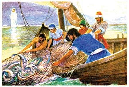 போராட்டத்தில் இருந்து கரைசேர்க்கும் இயேசு