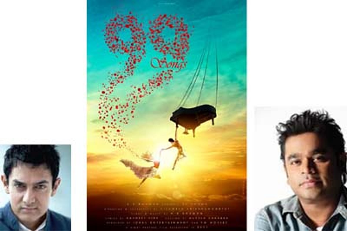 ஏ.ஆர்.ரகுமான் திரைக்கதையில் உருவாகும் '99 சாங்ஸ்' போஸ்டர் வெளியீடு