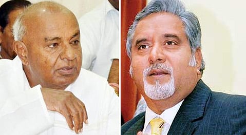 பிஸ்னஸ்ல நஷ்டம் எல்லாம் சாதாரணம்பா! மல்லையாவுக்கு தேவே கௌடா ஆதரவு