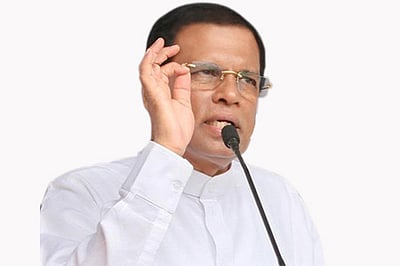 இலங்கையில் மீண்டும் தேர்தல் நடத்த முன்னாள் அதிபர் சீறிசேனா அழைப்பு