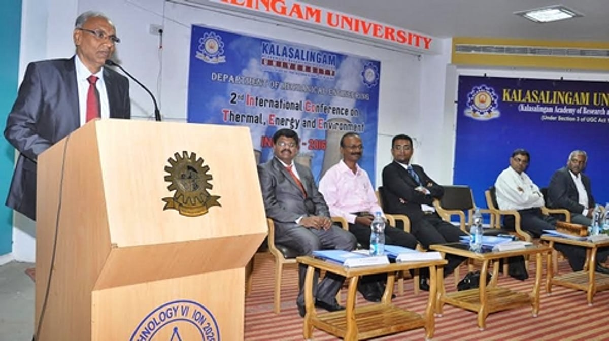 கலசலிங்கம் பல்கலைக்கழகத்தில் சர்வதேச ஆராய்ச்சியாளர்கள் மாநாடு