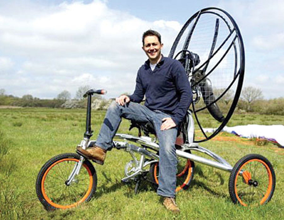 பறக்கும் சைக்கிள்!