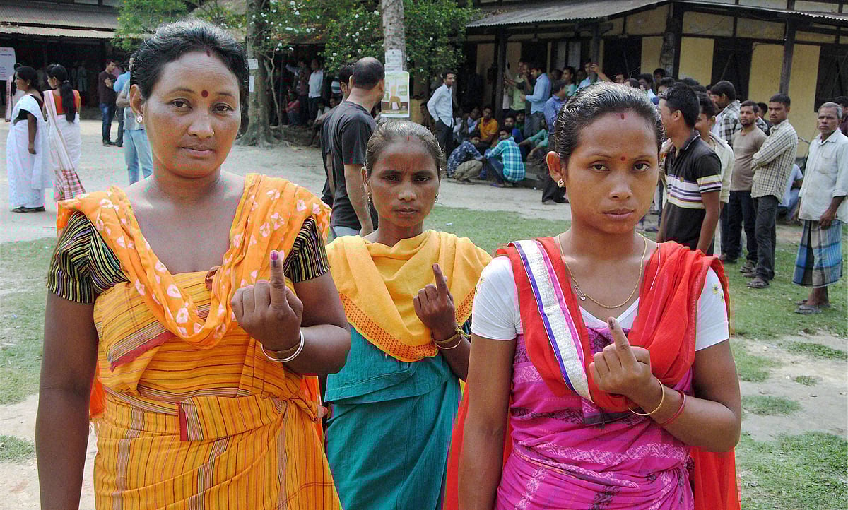 அஸ்ஸாம் 2-ஆம் கட்டத் தேர்தலில் 82% வாக்குப் பதிவு: வன்முறையில் முதியவர் பலி
