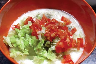 வெள்ளரிக்காய் பச்சடி