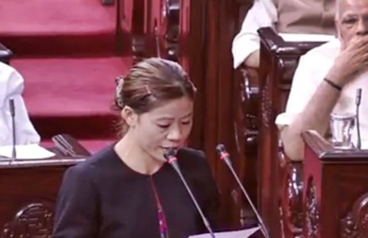 மாநிலங்களவையில் நியமன எம்.பி.க்கள் பொறுப்பேற்பு