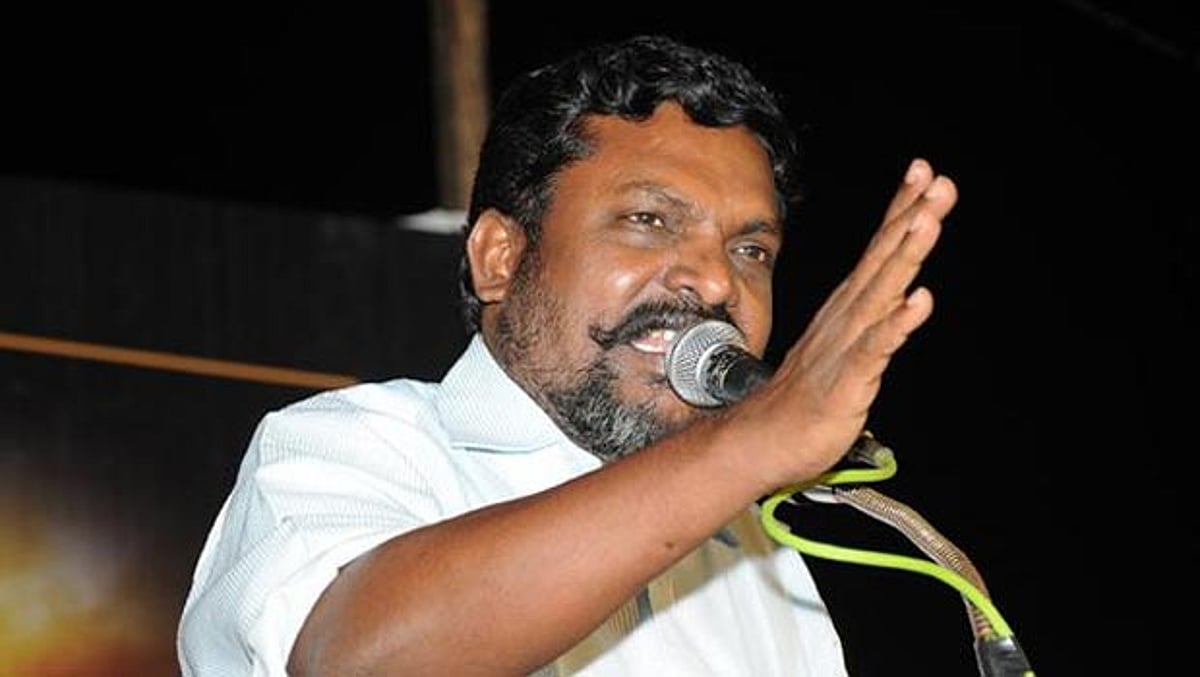 கல்வியை மாநில அரசின் பட்டியலில் சேர்க்க வேண்டும்: தொல். திருமாவளவன் பேட்டி