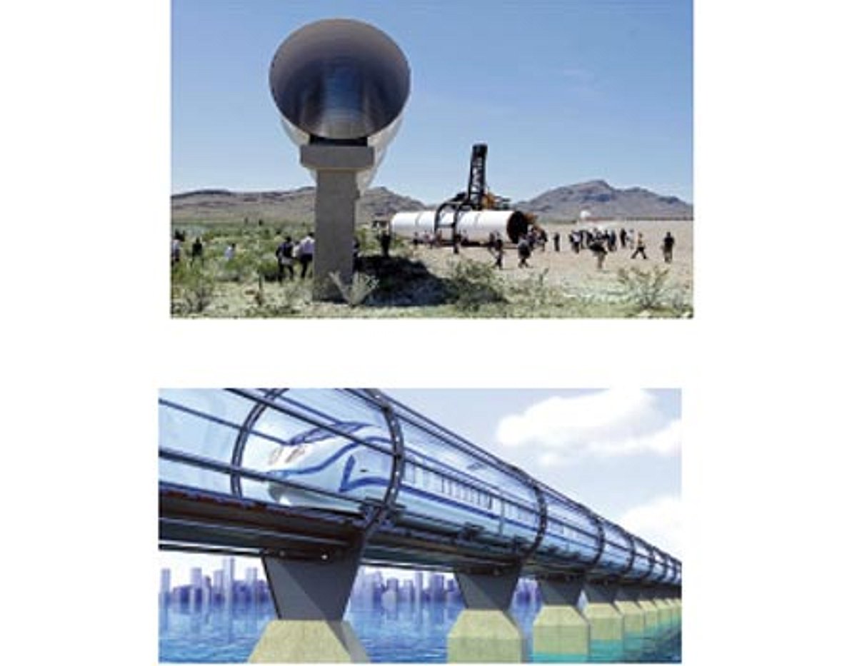 குழாய் வழியே அதி வேகப் பயணம்!