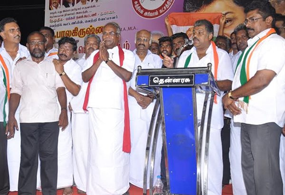 திமுகவும், அதிமுகவும் தோல்வி பயத்தில் உள்ளன: ஜி.கே.வாசன் காரசார பேச்சு