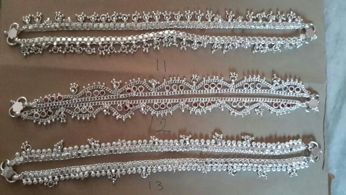 அழிந்து வரும் பாரம்பரிய கால் கொலுசு டிசைன்கள்