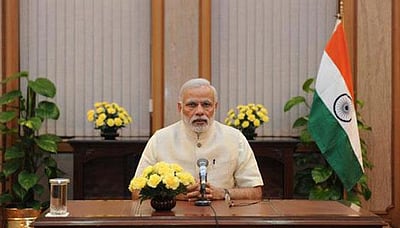 மழைக்காலத்தில் தண்ணீரை சேமியுங்கள்: பிரதமர் மோடி   