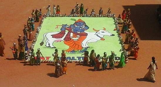 வேலம்மாள் வித்யாலயா பள்ளியின் கிருஷ்ண ஜெயந்தி விழா கொண்டாட்டம்! 