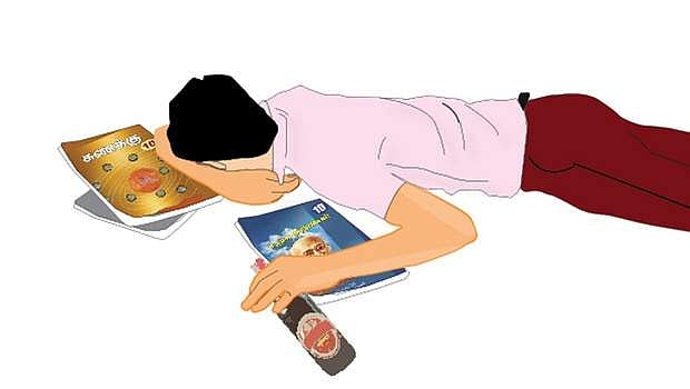 போதைக்கு அடிமை தடம் மாறும் பள்ளி மாணவர்கள்!