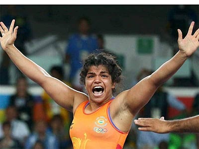 'டாப்-5'-ல் இந்திய மல்யுத்த வீராங்கனை சாக்ஷி மாலிக் !