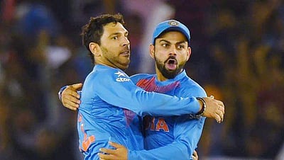 விராத் கோலி  மிகப் பெரிய கஞ்சன்: யுவராஜ் சிங் ருசிகர தகவல்!