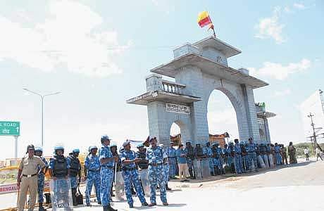 "வாகா' எல்லையாக மாறிய ஒசூர்