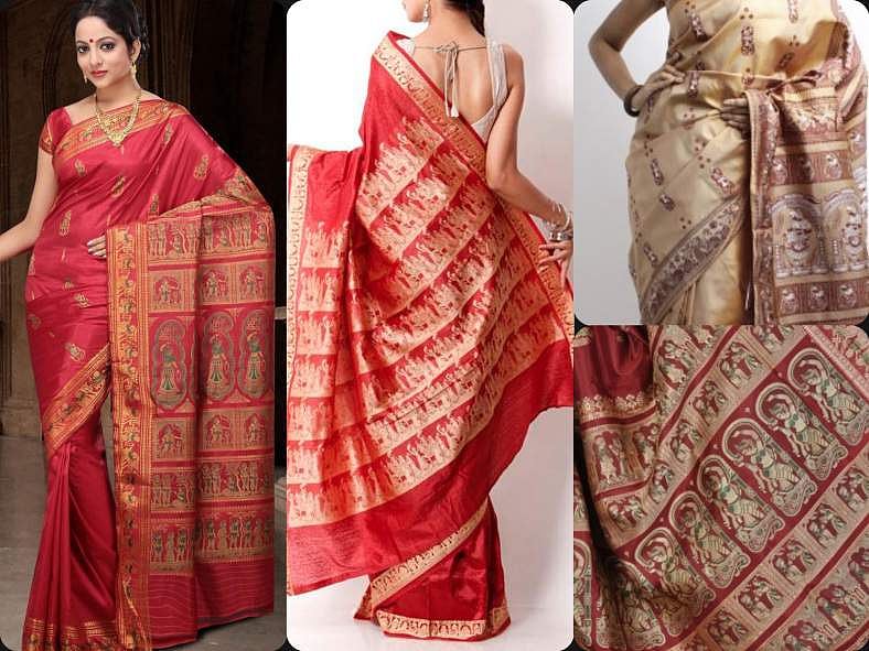 இதிகாசக் கதைகள் பேசும் பிஷ்ணுபூர் 'பலுச்சாரி' கைத்தறிப் பட்டுப் புடவைகள்!