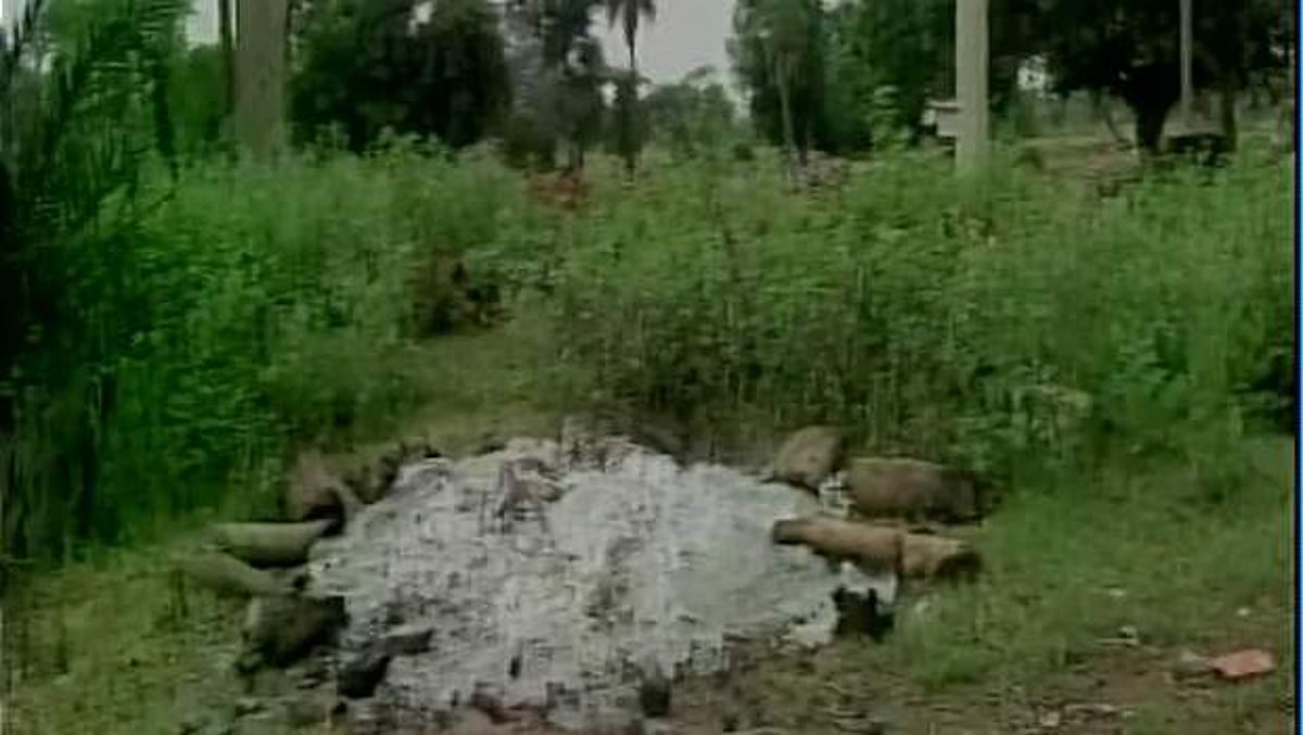 விறகு வாங்க பணமில்லை... குப்பைகளைக் கொண்டு மனைவி உடலை தகனம் செய்த கணவர்