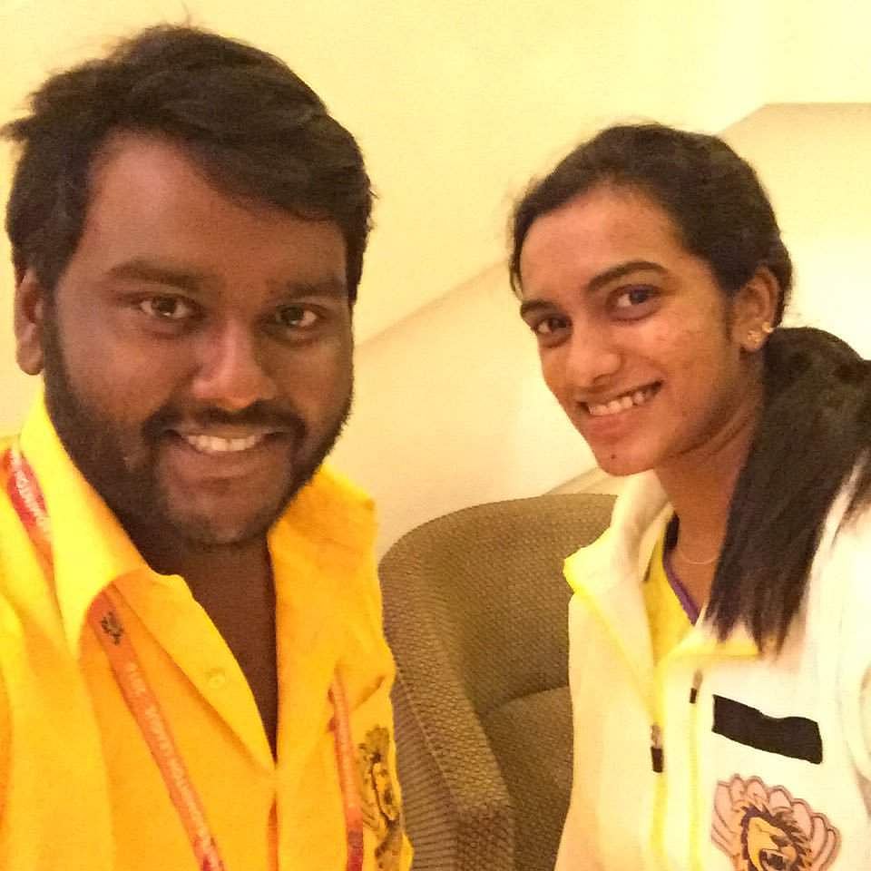 விஜய்காந்த் மகன் பாட்மிண்டன் அணியில் மீண்டும் இடம்பிடித்த பி.வி. சிந்து!