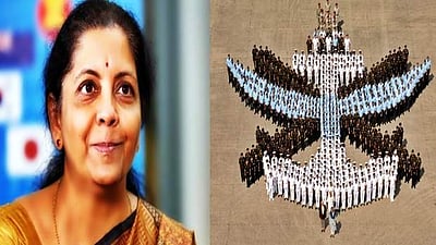 இந்திய கடற்படை உடன் தீபாவளி கொண்டாடிய பாதுகாப்புத்துறை அமைச்சர் நிர்மலா சீதாராமன்