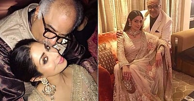 இன்ஸ்டாகிராமைக் கலக்கிக் கொண்டிருக்கும் ஸ்ரீதேவி, போனிகபூர் தம்பதியின் புகைப்படம்!