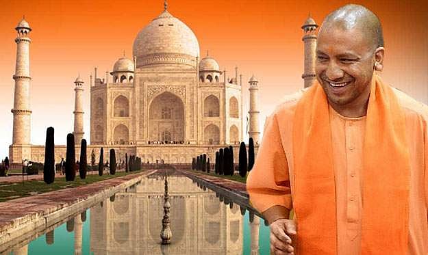 காதலோடு மோதும் காவி..!: மதவாத அரசியலின் வெளிப்பாடா தாஜ்மகால் புறக்கணிப்பு!