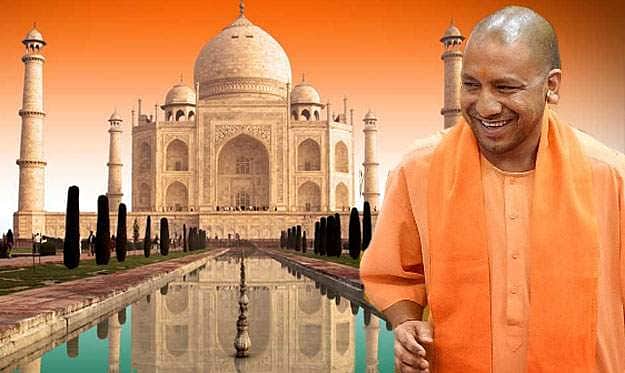 காதலோடு மோதும் காவி..!: மதவாத அரசியலின் வெளிப்பாடா தாஜ்மகால் புறக்கணிப்பு!