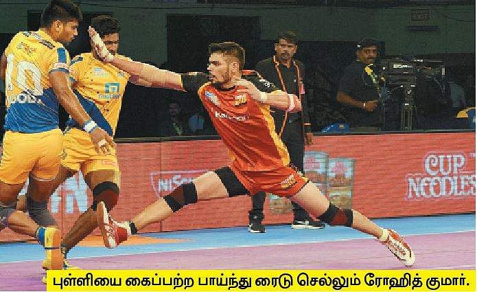 புரோ கபடி: சொந்த மண்ணில் 6 ஆட்டங்களிலும் தமிழ் தலைவாஸ் தோல்வி: ரசிகர்கள் ஏமாற்றம்