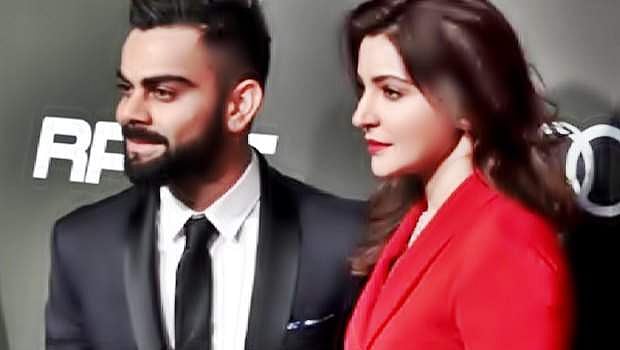 ரெட் கார்பட்டில் ஜொலித்த விராட் கோலி-அனுஷ்கா ஷர்மா ஜோடி