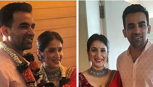 பாலிவுட் நடிகையைத் திருமணம் செய்தார் கிரிக்கெட் வீரர் ஜாகீர் கான்!