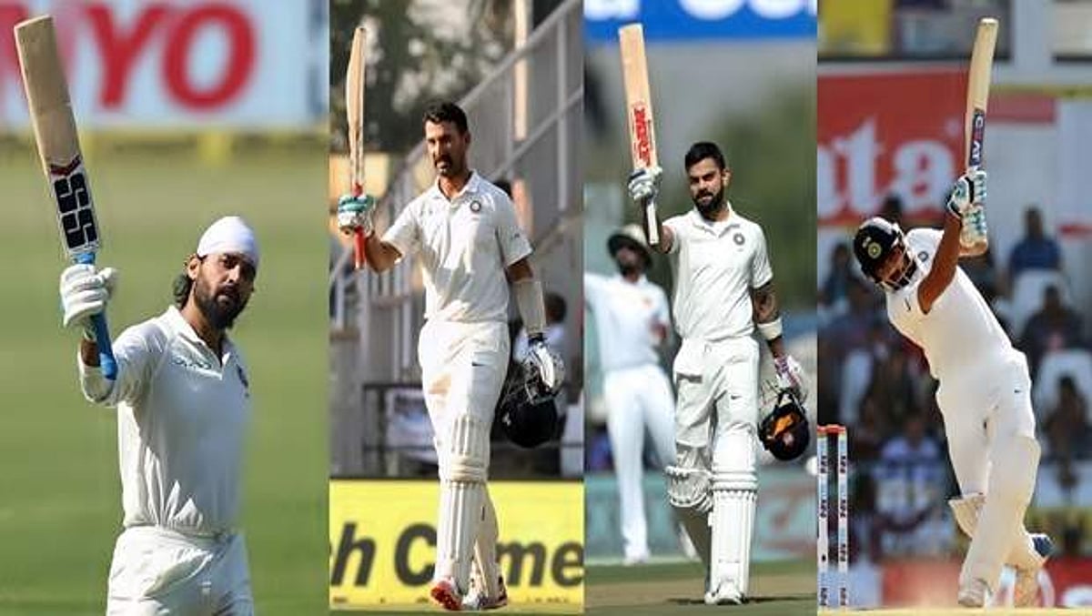 விராட் கோலி இரட்டைச் சதம்: இந்தியா 610 ரன்கள் குவித்து டிக்ளேர்