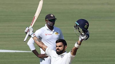 'கேப்டன்' விராட் கோலி இரட்டைச் சதம்