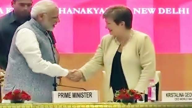 இந்திய தொழில் வளர்ச்சிக்கு உலக வங்கி தலைமைச் செயல் அதிகாரி பாராட்டு