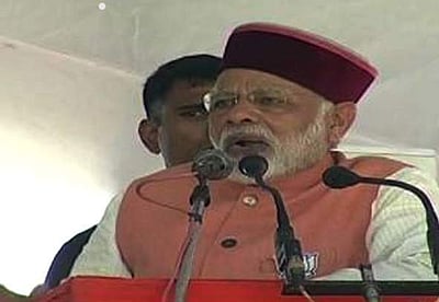 ஊழலை அடையாளமாக கொண்டுள்ள காங்கிரஸ் ஹிமாச்சல தேர்தல் களத்தை விட்டு ஓடியது: பிரதமர் நரேந்திர மோடி தாக்கு