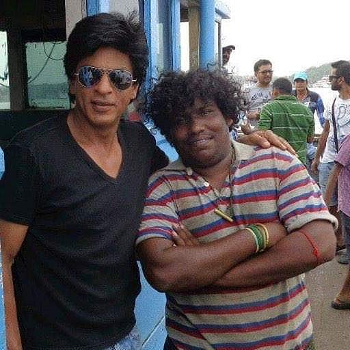 பிறந்தநாள் வாழ்த்து சொன்ன யோகி பாபுவுக்கு ஷாருக்கான் பதில்!