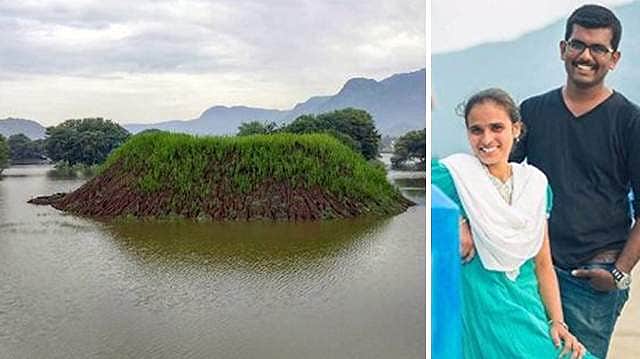 அக்னி சாட்சியாக அல்ல நீர் சாட்சியாக நடந்தேறிய லட்சியத் திருமணம்!