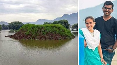 அக்னி சாட்சியாக அல்ல நீர் சாட்சியாக நடந்தேறிய லட்சியத் திருமணம்!