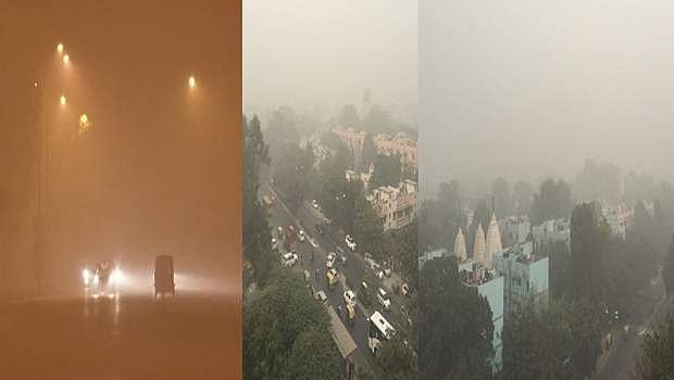 தில்லியில் கடும் பனி: மூச்சுத்திணறல் காரணமாக பள்ளிகளுக்கு விடுமுறை