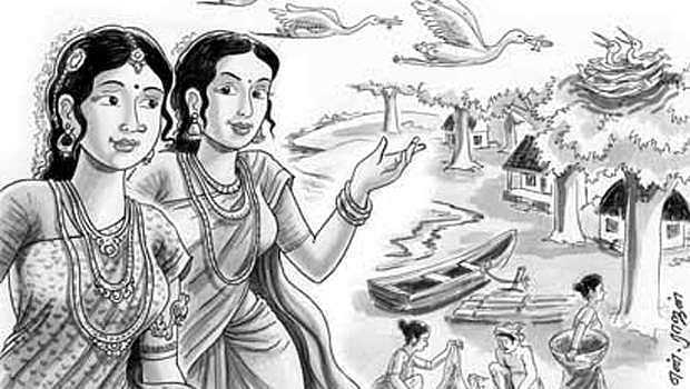 புள்ளு, பிள்ளைக்கு இரை தேடும்.....