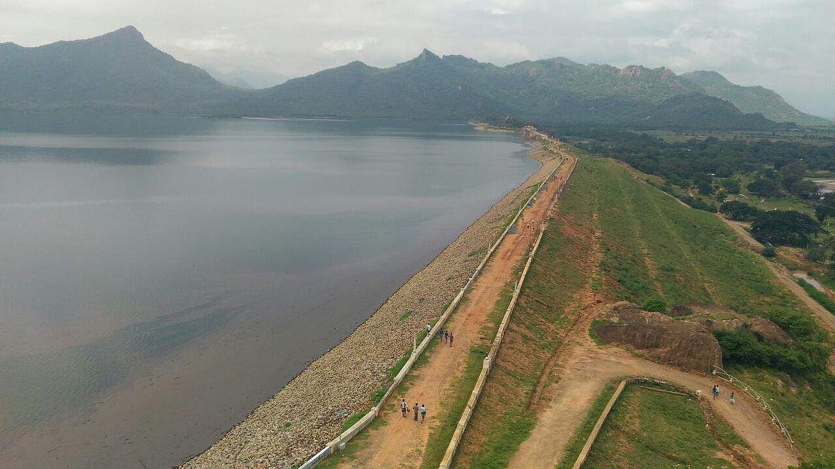 மணிமுத்தாறு அணை நீர்மட்டம் 109 அடியாக உயர்வு