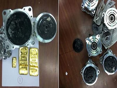 ரூ.3 கோடி கடத்தல் தங்கம் சென்னையில் பறிமுதல்