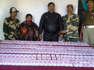 மேற்குவங்கத்தில் ரூ.6 லட்சம் 2 ஆயிரம் ரூபாய் கள்ள நோட்டுகள் பறிமுதல்: 2 பேர் கைது